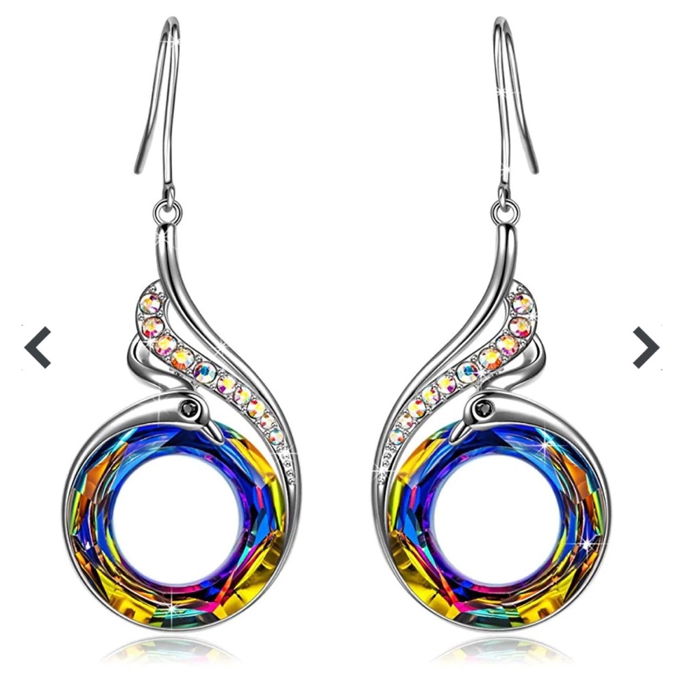 Crystal earrings